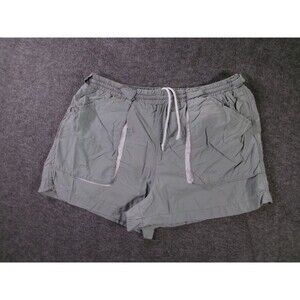 Tarponwear Swim Shorts Mens L Sage Elastic Waist Drawstring Mesh Liner QuickDry